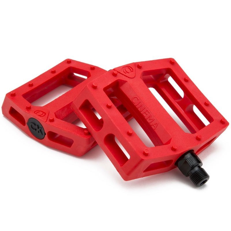 CINEMA CK Plastic Pedals, Red